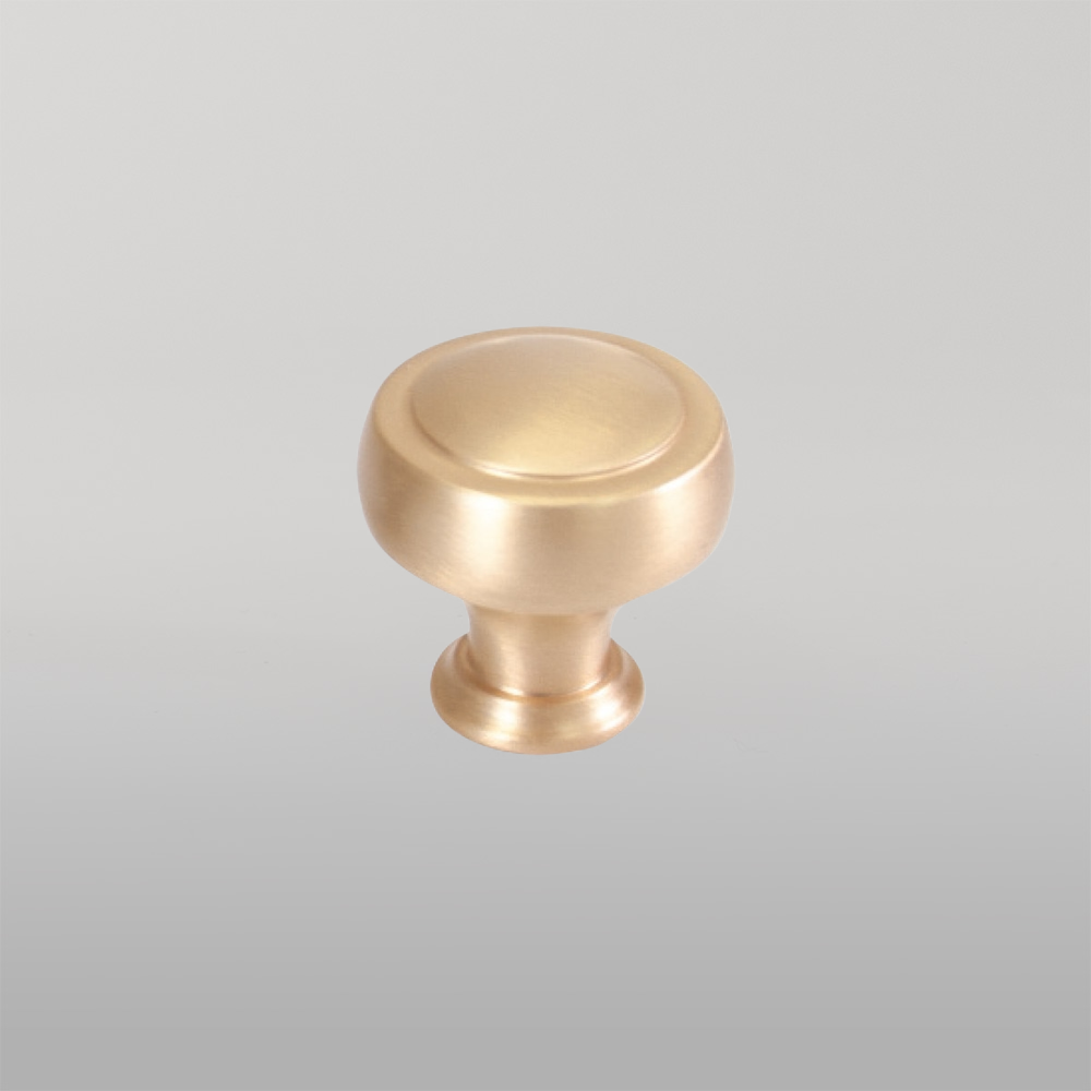 Momo Pellaro Knob 32mm Brushed Matte Brass