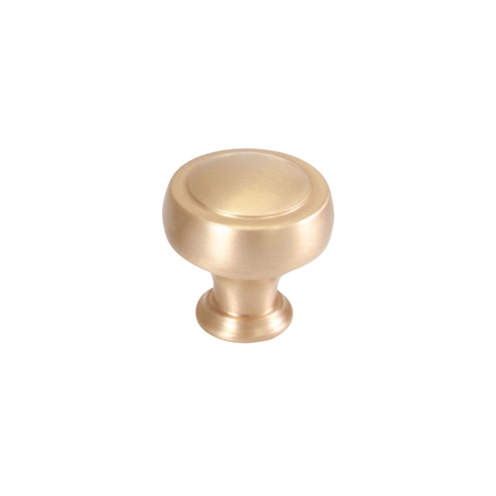 Momo Pellaro Knob 32mm Brushed Matte Brass