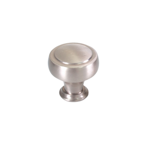 Momo Pellaro Knob 32mm Brushed Nickel - Brushed Nickel