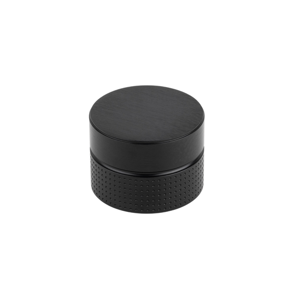 Momo Point Round Knob 40mm Brushed Black
