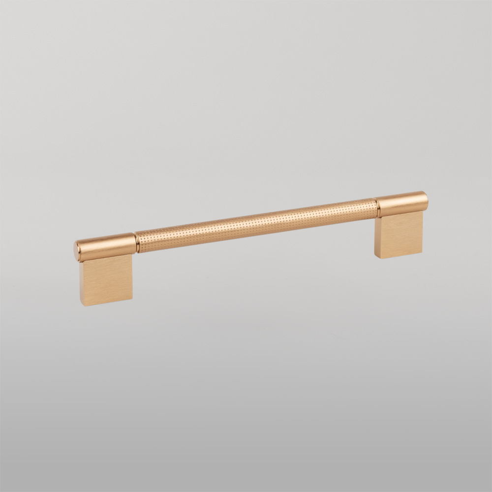 Momo Point D Handle 192mm Brushed Dark Brass