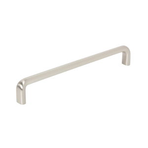 Momo Redo D Handle 128mm Brushed Nickel - Brushed Nickel