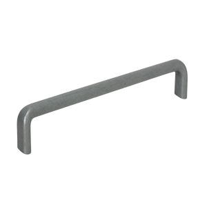 Momo Redo D Handle 128mm Pewter - Pewter