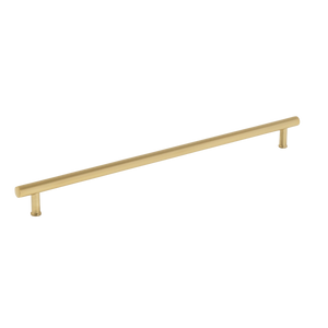 Momo Strano D Handle 320mm Brushed Satin Brass - Brushed Satin Brass