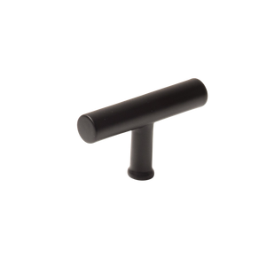 Momo Strano T Knob 60mm Matte Black - Matte Black