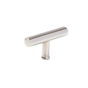 Momo Strano T Knob 60mm Polished Nickel - Polished Nickel