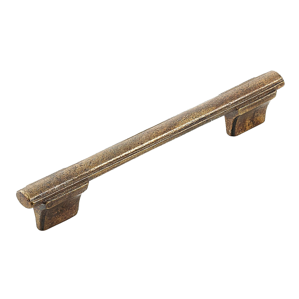 Momo Emma D Handle 128mm Aged Antique Brass