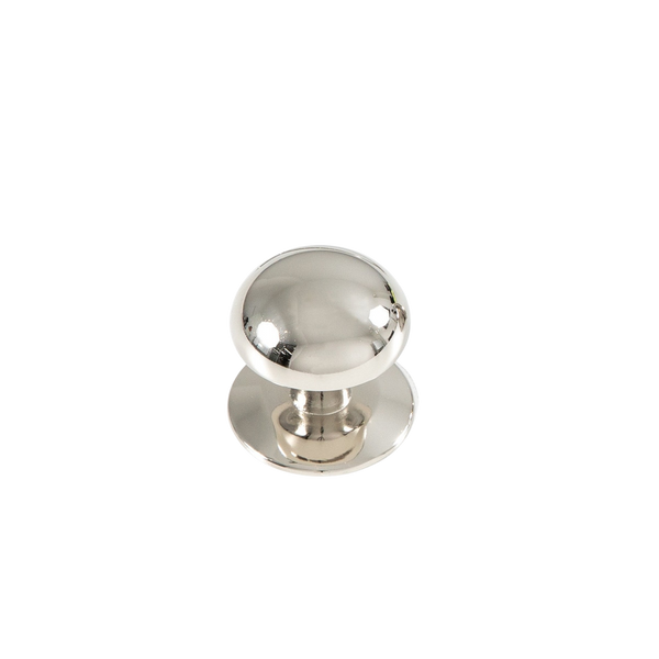 Momo Trafalgar Round Knob 37mm Polished Nickel