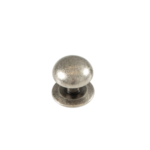 Momo Trafalgar Round Knob 37mm Pewter - Pewter