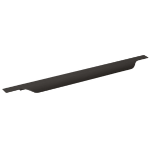 Momo Vector Lip Pull Handle 297mm Brushed Black - Brushed Black