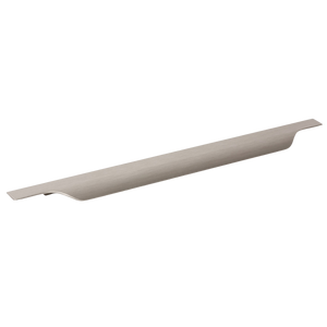 Momo Vector Lip Pull Handle 297mm Dull Brushed Nickel - Dull Brushed Nickel