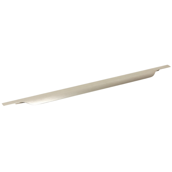 Momo Vector Lip Pull Handle 397mm Dull Brushed Nickel