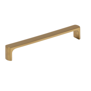 Momo Vena D Handle 160mm Brushed Satin Brass - Brushed Satin Brass