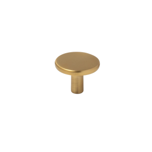 Momo Vena Knob 35mm Brushed Satin Brass - Brushed Satin Brass