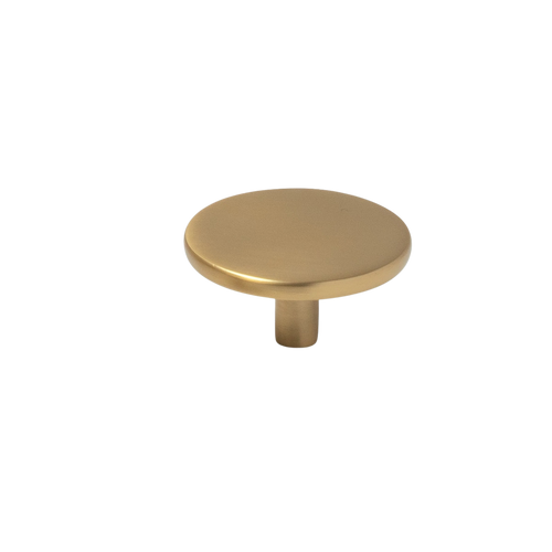 Momo Vena Knob 50mm Brushed Satin Brass