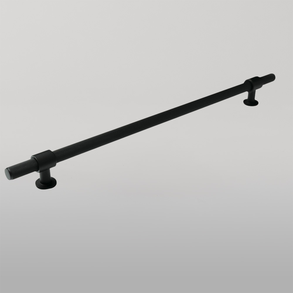 Momo Belgravia Solid Brass Bar Pull 320mm Matte Black