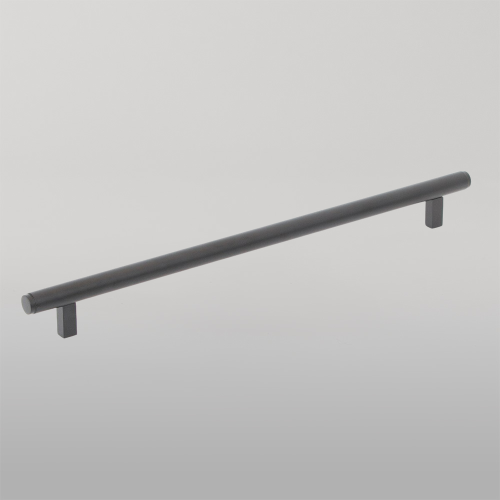 Momo Bellevue Solid Brass Plain Appliance Pull 416mm Matte Black
