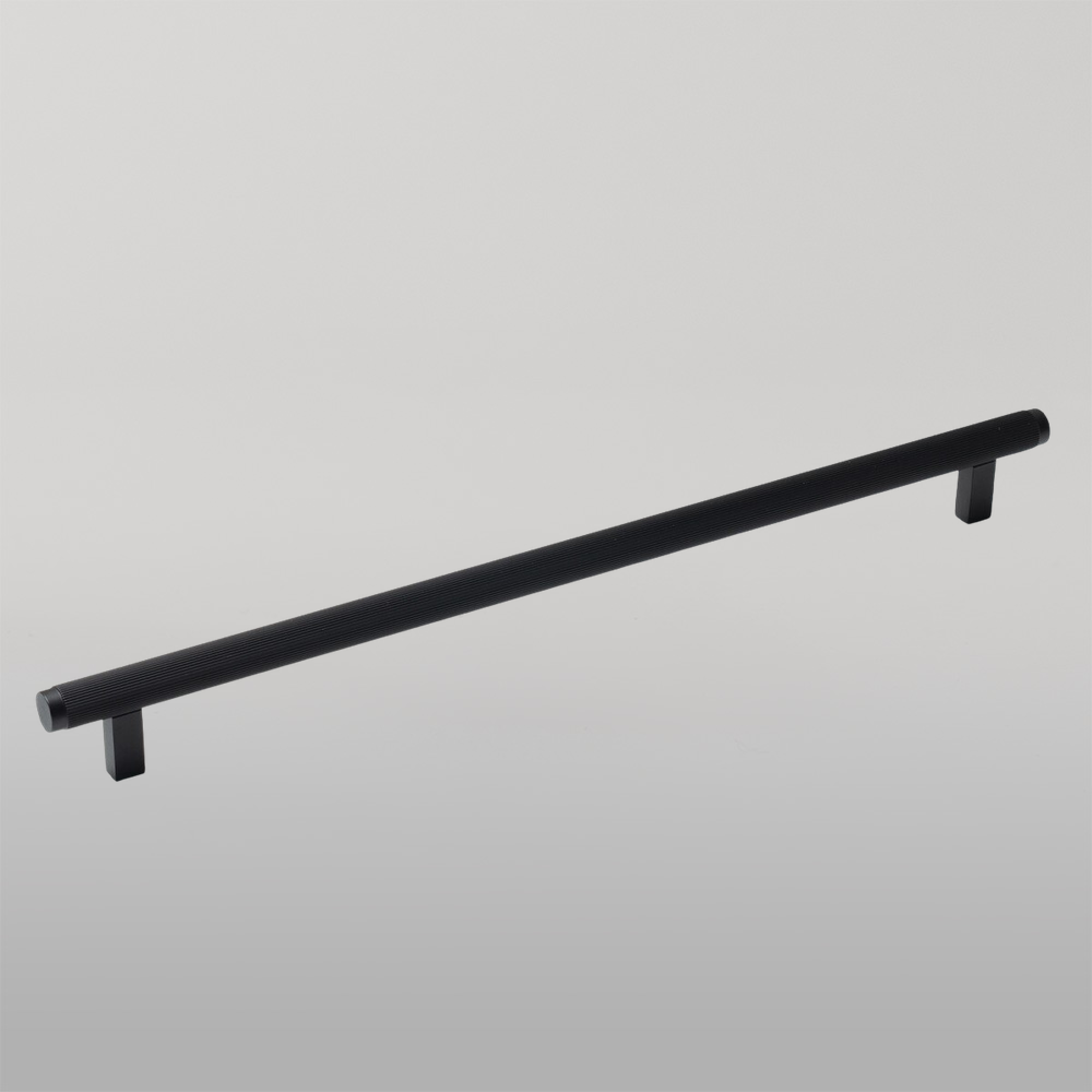 Momo Bellevue Solid Brass Lined Bar Pull 320mm Matte Black