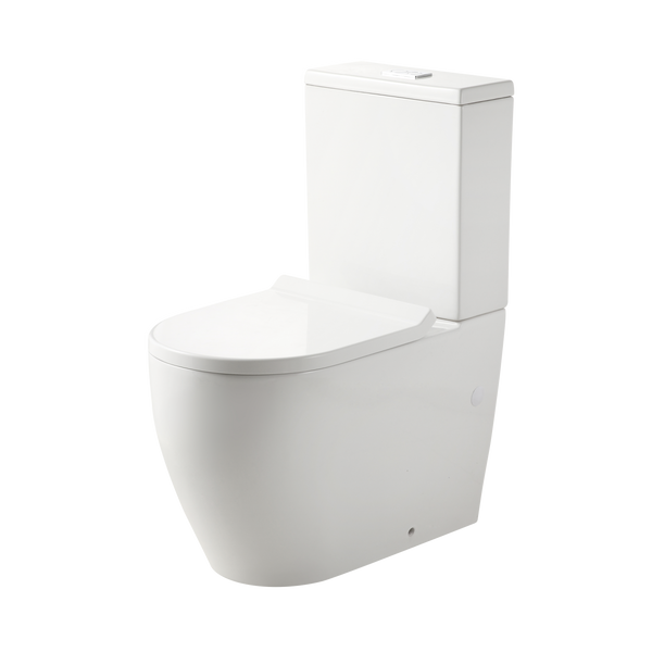 Naples Back To Wall Toilet Suite White