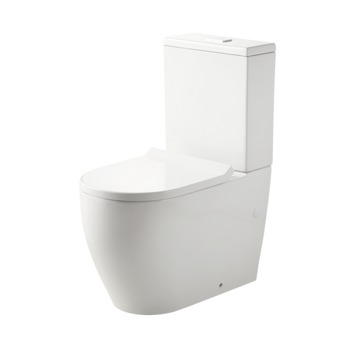 Naples Back To Wall Toilet Suite White