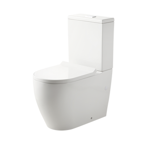 Naples Back To Wall Toilet Suite White - White