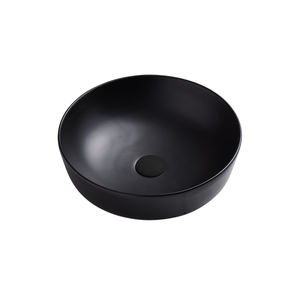 Naples Counter Top Circular Basin Black