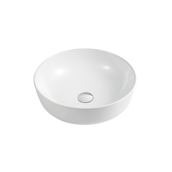 Naples Counter Top Circular Basin White