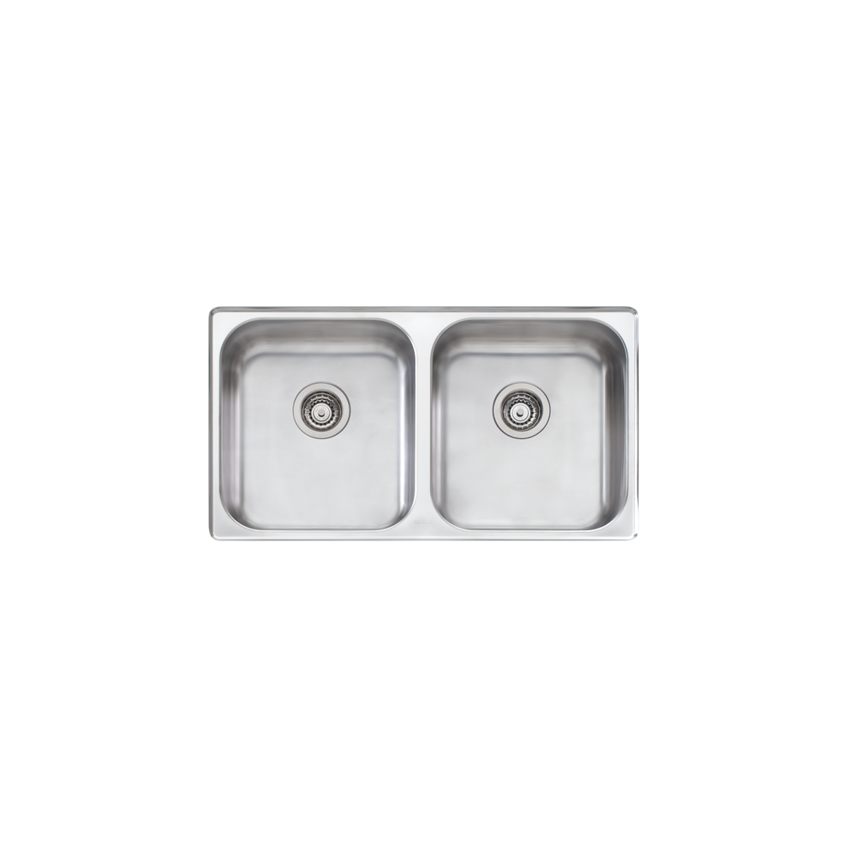 Nu-Petite Double Bowl Undermount Sink Stainless Steel