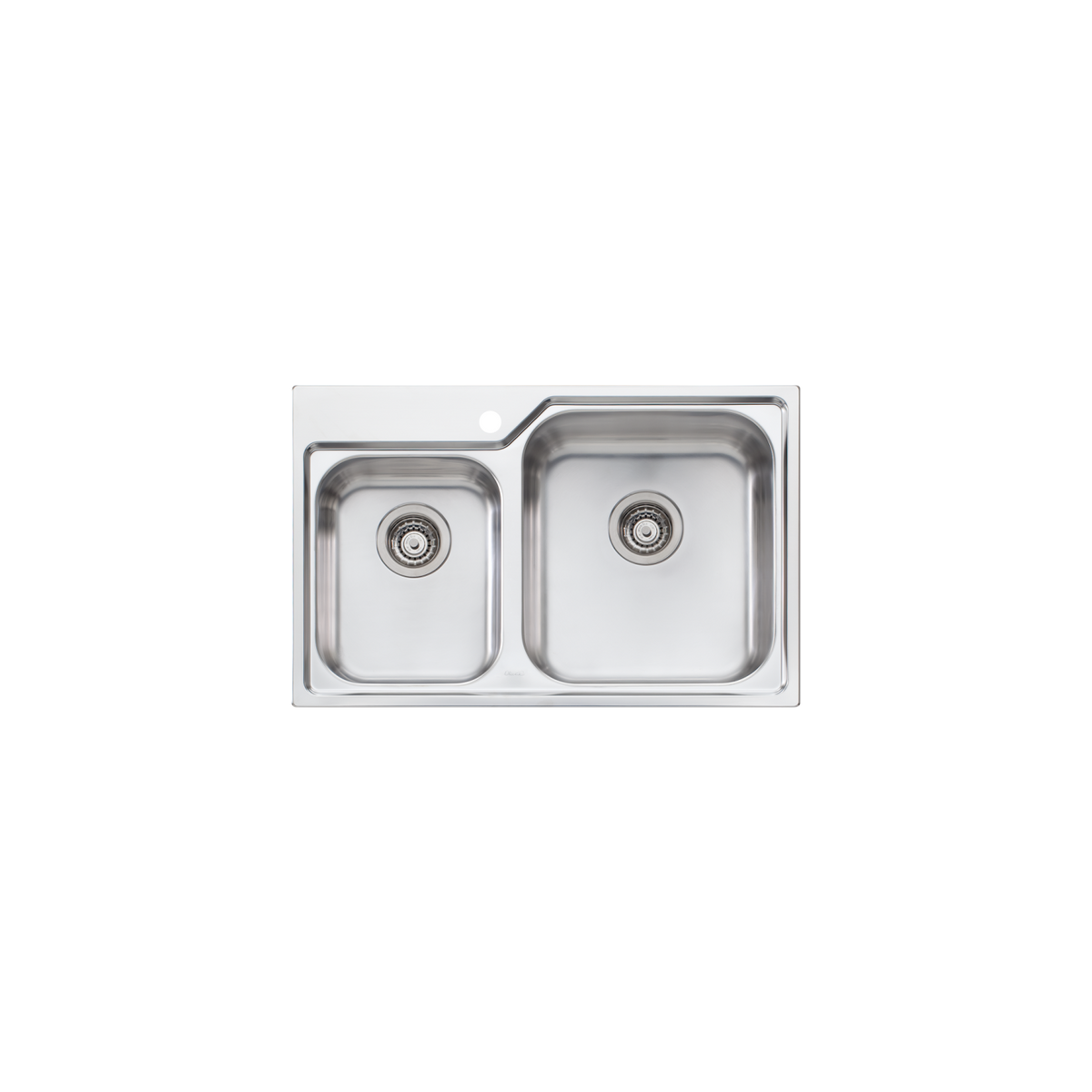 Nu-Petite 1 And 3/4 Bowl Topmount Sink Right Stainless Steel