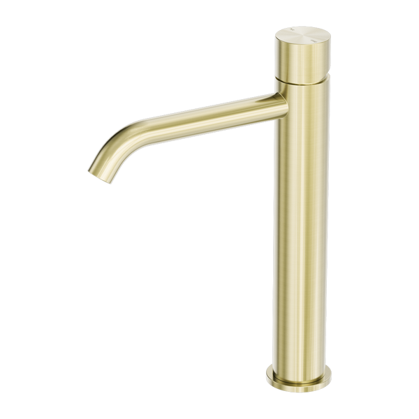 Zen Tall Basin Mixer Handless Brushed Gold