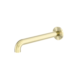 Zen Round Basin/Bath Spout Only 230mm Brushed Gold - Brushed Gold