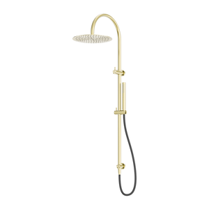 Zen Twin Shower With Outdoor Shower Hose Brushed Gold - Brushed Gold