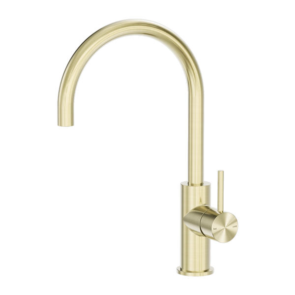 Zen Kitchen Mixer Brushed Gold