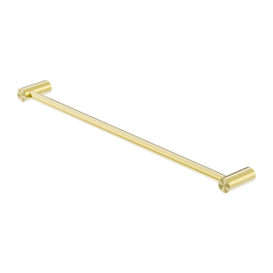Zen Single Towel Rail 600mm Brushed Gold - Brushed Gold