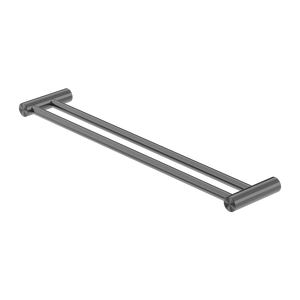 Zen Double Towel Rail 800mm Graphite - Graphite