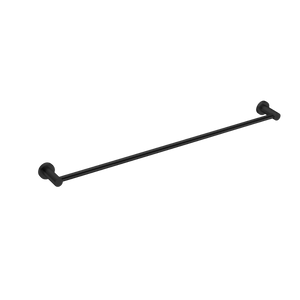 Mecca Single Towel Rail 800mm Matte Black - Matte Black