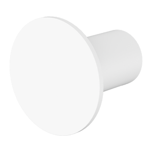 Mecca Robe Hook II Matte White - Matte White