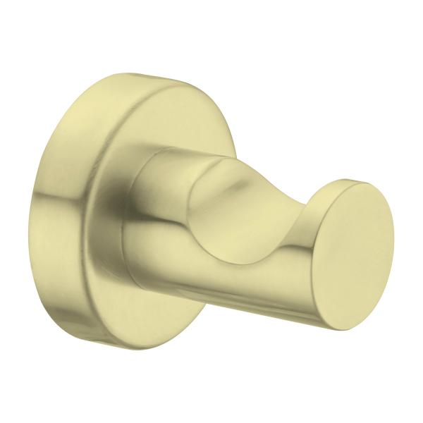 Mecca Robe Hook Brushed Gold