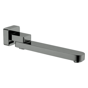 Bianca Swivel Bath Spout Brushed Gunmetal - Gunmetal