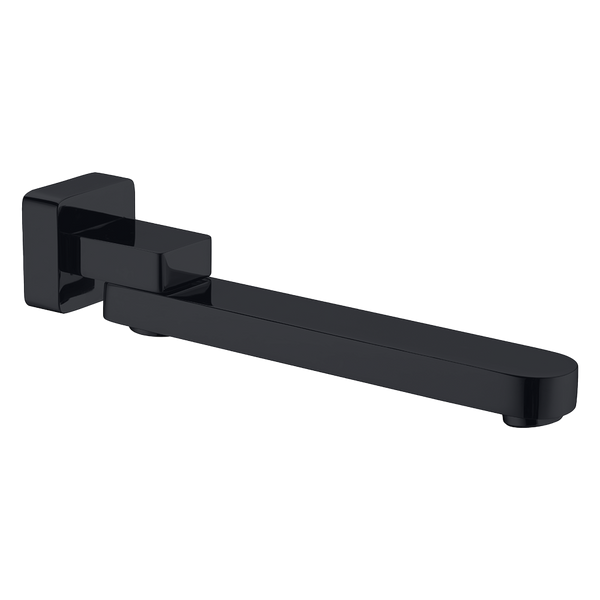 Bianca Swivel Bath Spout Matte Black