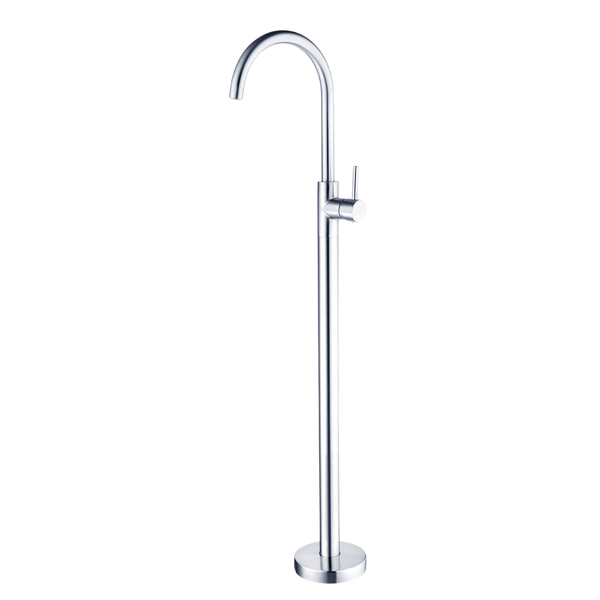Dolce Floormount Bath Mixer Chrome