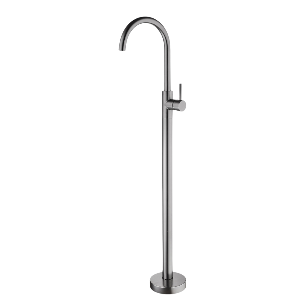 Dolce Floormount Bath Mixer Gunmetal