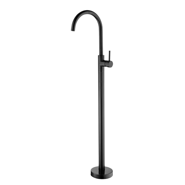 Dolce Floormount Bath Mixer Matte Black