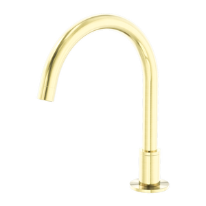 Kara Hob Mount Bath Spout Only G1/2 Female Inlet Brushed Gold - Brushed Gold