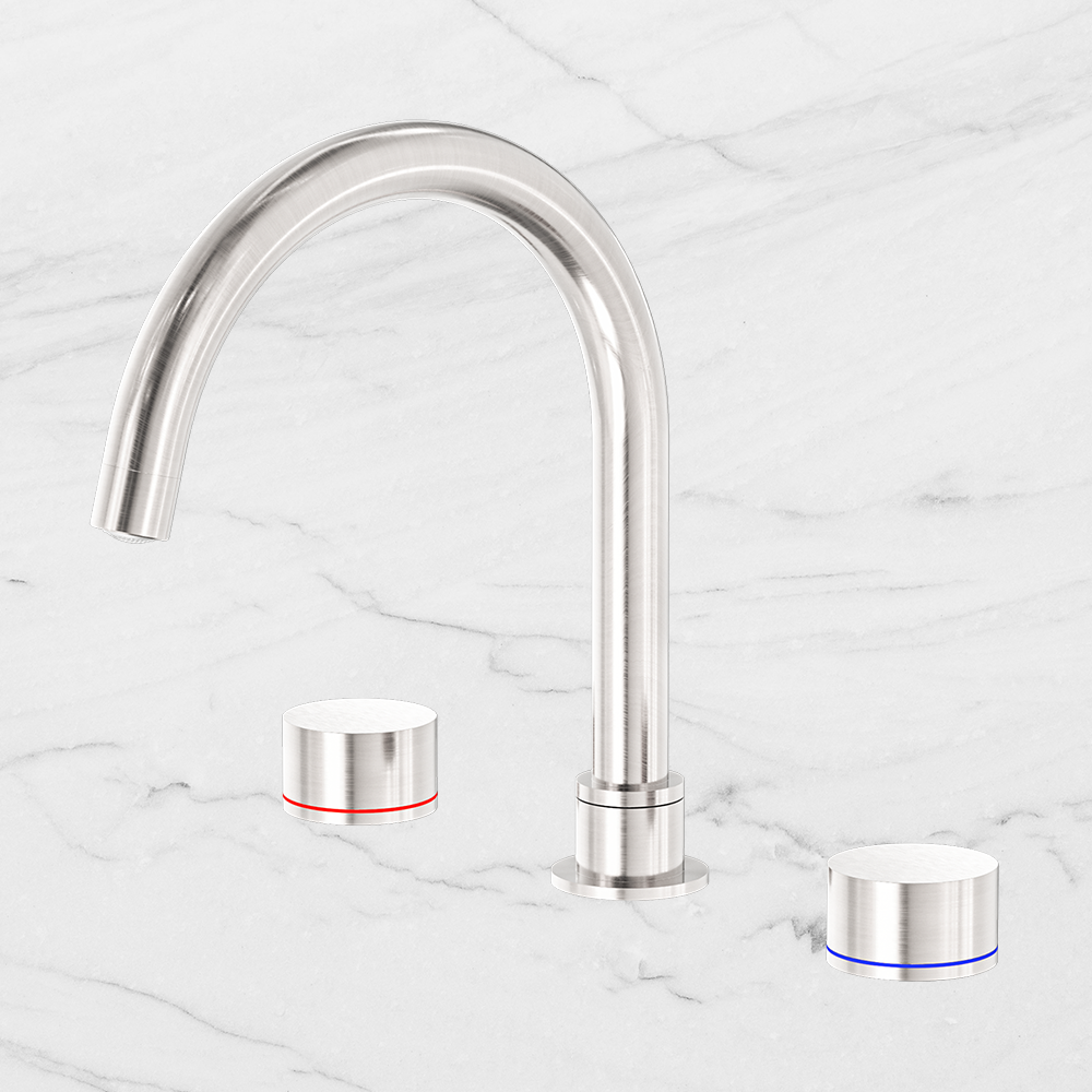 Kara Bath Set Brushed Nickel