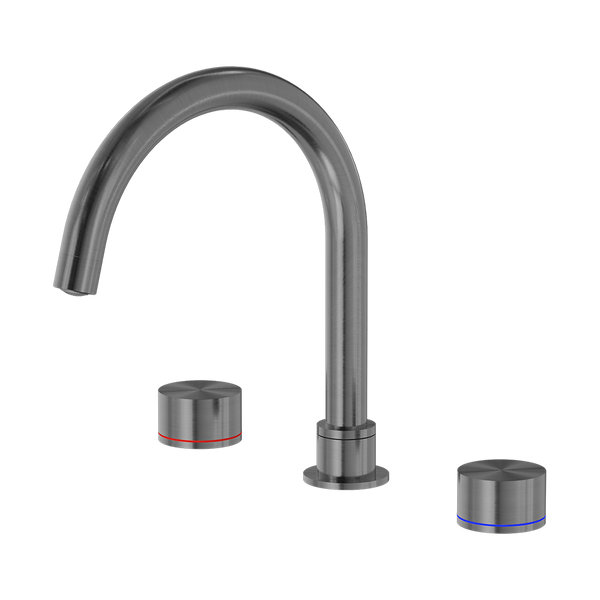 Kara Bath Set Brushed Gunmetal