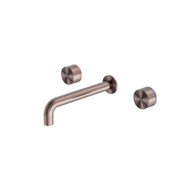 Kara Wall Basin Set 215mm Brushed Bronze