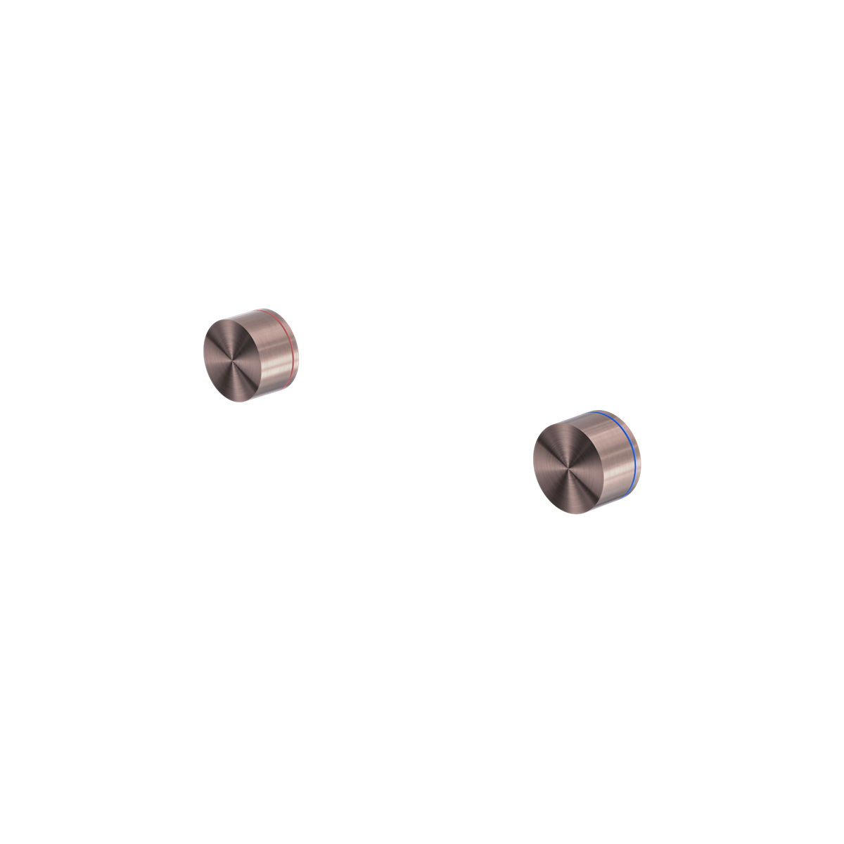 Kara Wall Top Assemblies Brushed Bronze