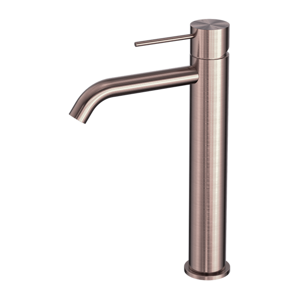 Mecca Tall Basin Mixer Brushed Bronze