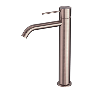 Mecca Tall Basin Mixer Brushed Bronze - Brushed Bronze